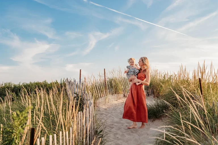 Mommy & Me Beach Session | South Shore MA