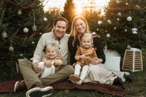 Christmas Mini Session at the Christmas Tree Farm 2025