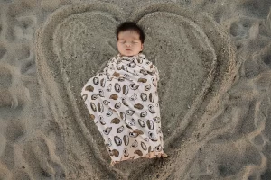 Brewster MA Newborn Beach Session | Brianna, Tyler & Baby Graham