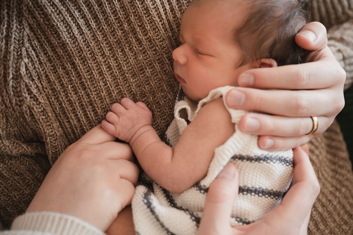 in-home newborn session Boston lifestyle photography with baby Calvin