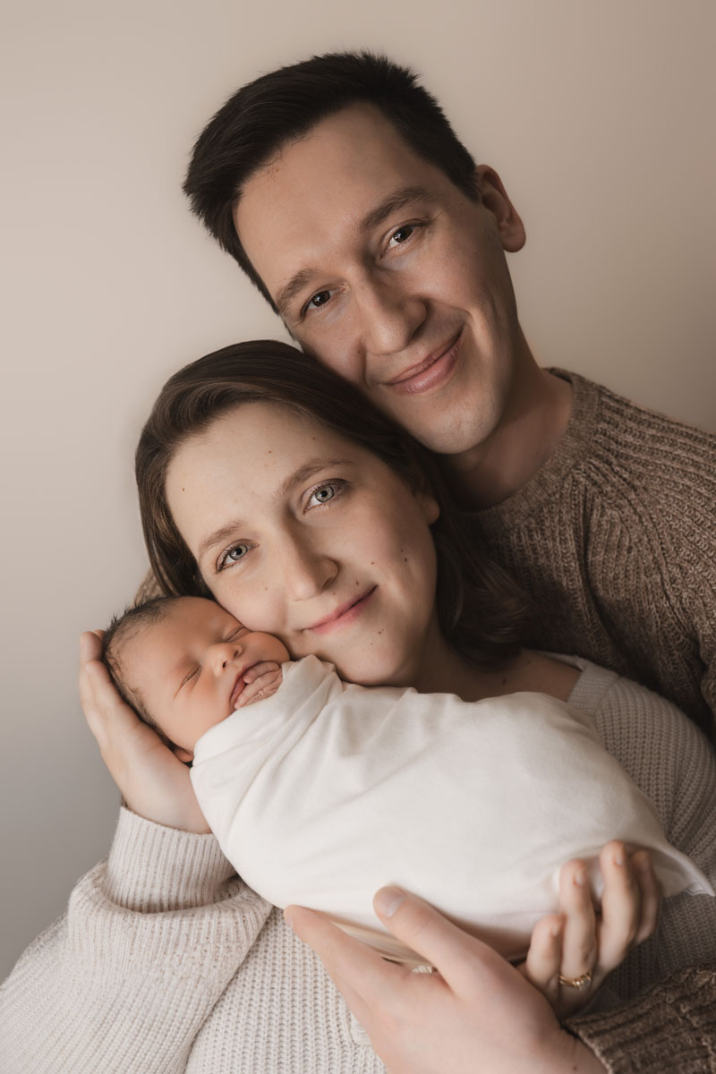 in-home newborn session Boston lifestyle photography with baby Calvin