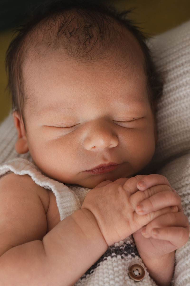 in-home newborn session Boston lifestyle photography with baby Calvin