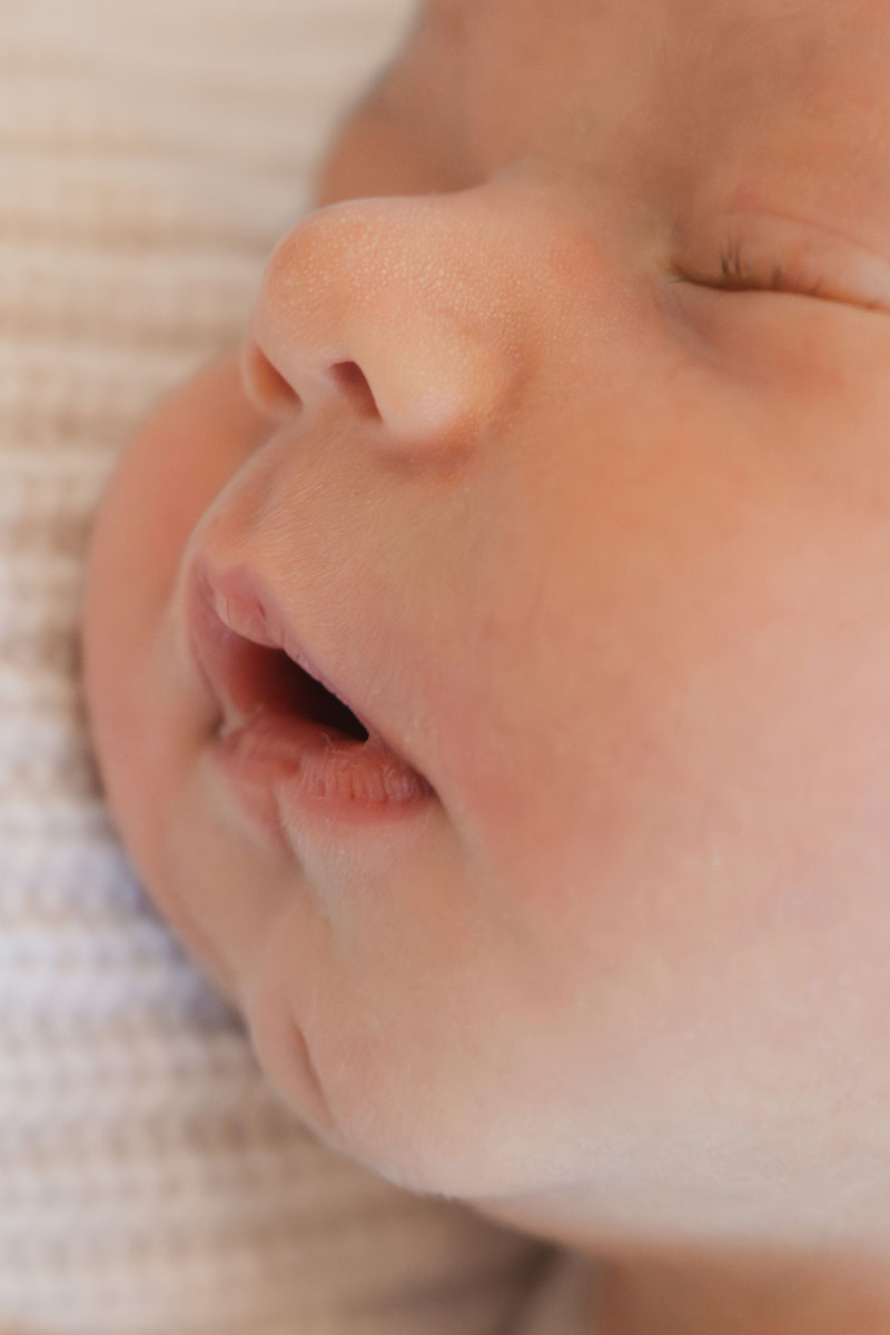 in-home newborn session Boston lifestyle photography with baby Calvin