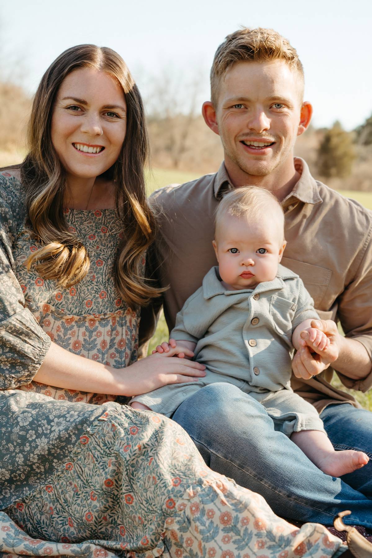 6 month old baby session on the South Shore MA family photo